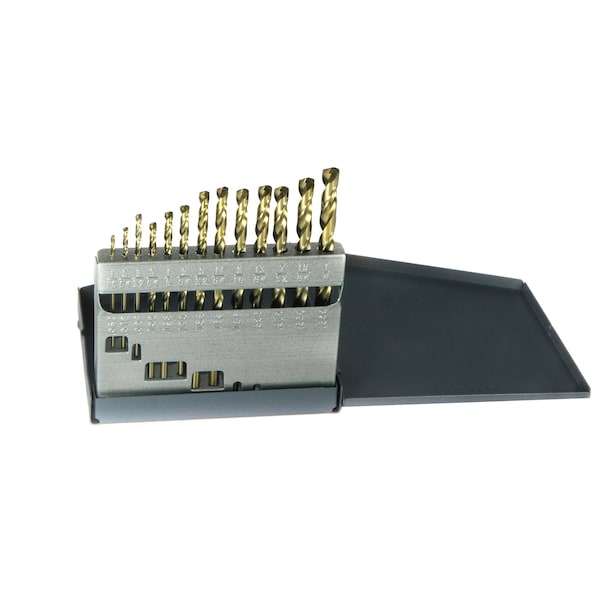 13PC COBALT DRILL SET 1/16-1/4 BY 64ths
